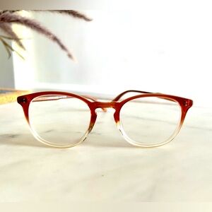 Garrett Leight Kinney RF rose glasses frames